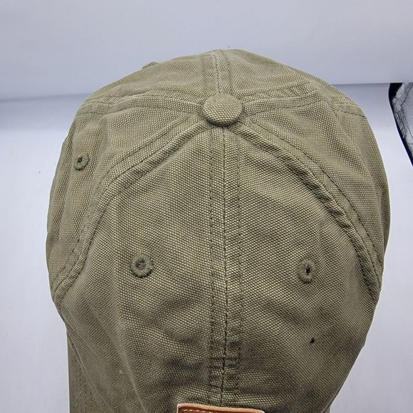 Carhartt Odessa Adults Baseball Hat Cap Army Green Casual Outdoors Athletic - Picture 6 of 9